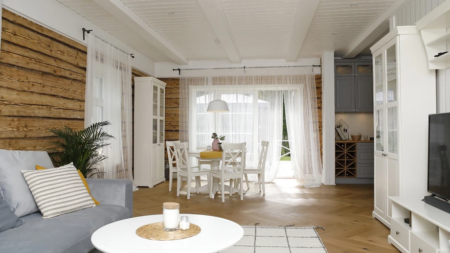 Rahvuslik kodu Võrumaal.