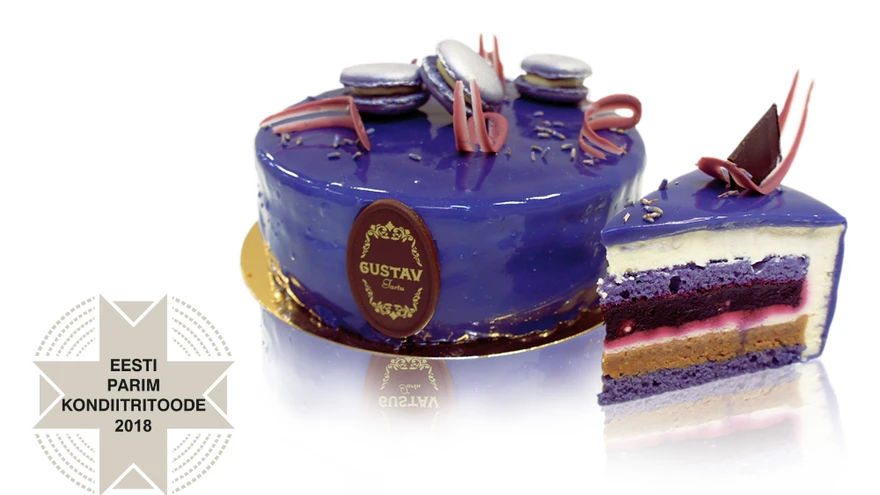 Gustavi Lavendli Crème Brûlee tort Matthias Cafelt.