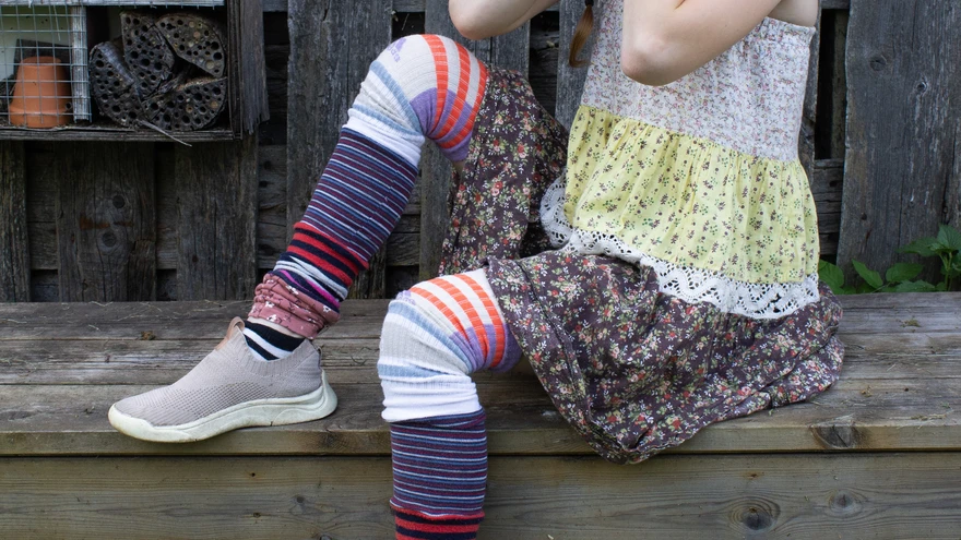 Kasuta ära kõik katkiste taldadega sokkide sääred ja tee neist midagi uut!