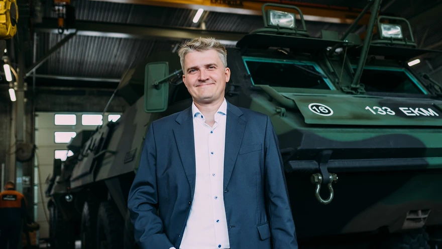 Milworksi juhatuse esimees Ingvar Pärnamäe