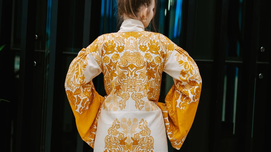 Lihtsa lõikega kimono