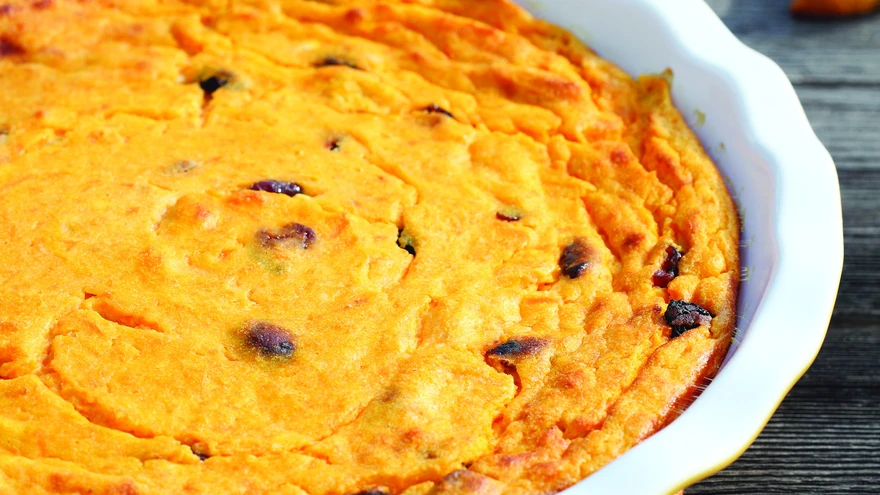 Kõrvitsa-kohupiimavorm.