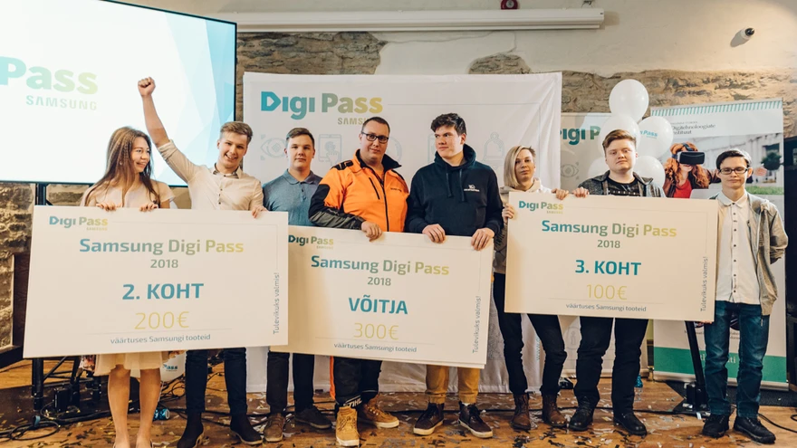 Kolmandat aastat toimuva kutsekooliõpilaste digiprogrammi Samsung Digi Pass peavõidu võttis Luua Metsanduskooli meeskonnale „Flying Forest“.