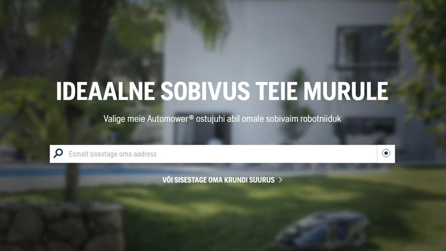 Sisesta vajalik info ja leia see õige niiduk.