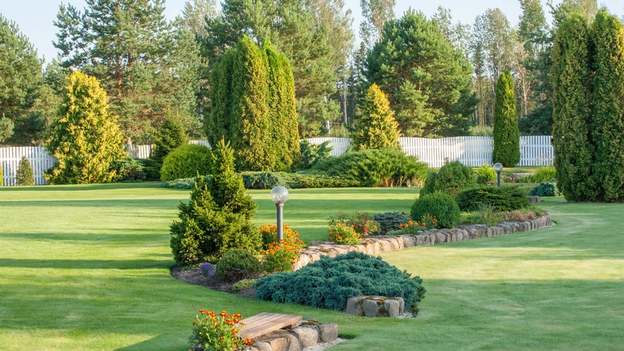 Hästi hooldatud aed 2019.