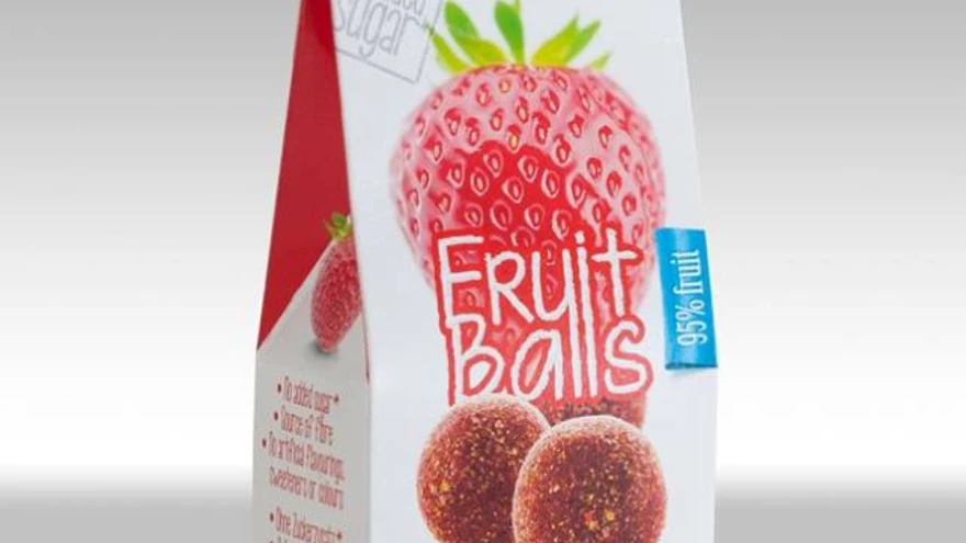 SunVita maasikamaitselised puuviljapallid.