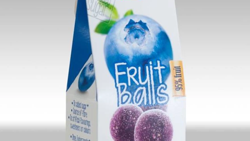 Mustikamaitselised puuviljapallid.