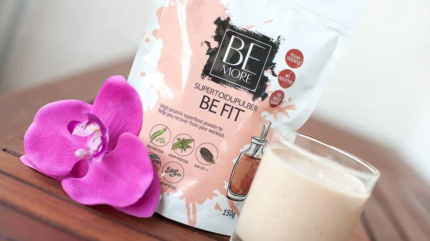 Be Fit supertoidusegu sisaldab toorkakaod, goji marju, kanepiseemneid ja palju muud head. 