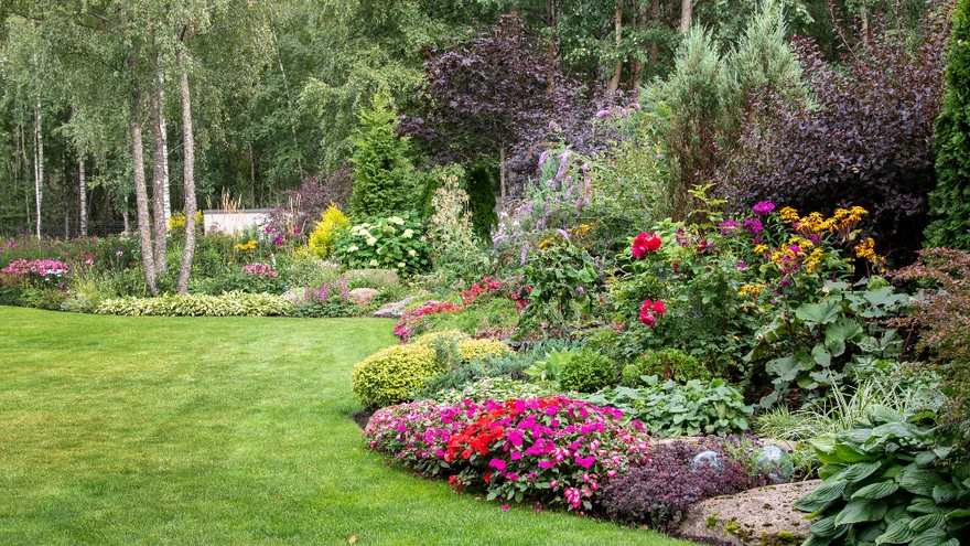 Siret Viiroki ja Anti Vuti koduaed Viimsi vallas.