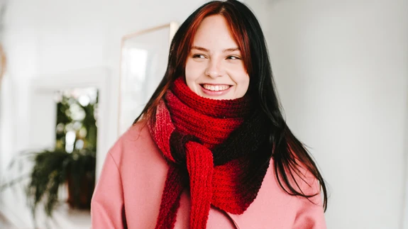 Soe ja pehme villane sall