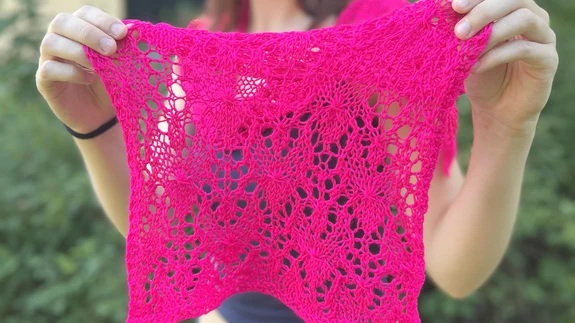 Pitsiline muster lähemalt